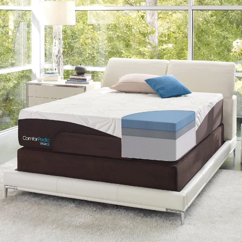 Memory foam mattresses for pressure relief and contouringComforPedic from Beautyrest Choose Your Comfort 12-inch Gel Memory Foam Mattress Set