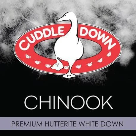 Wool - filled mattresses for natural insulation and moisture - wickingChinook Hutterite Duck Down Duvet