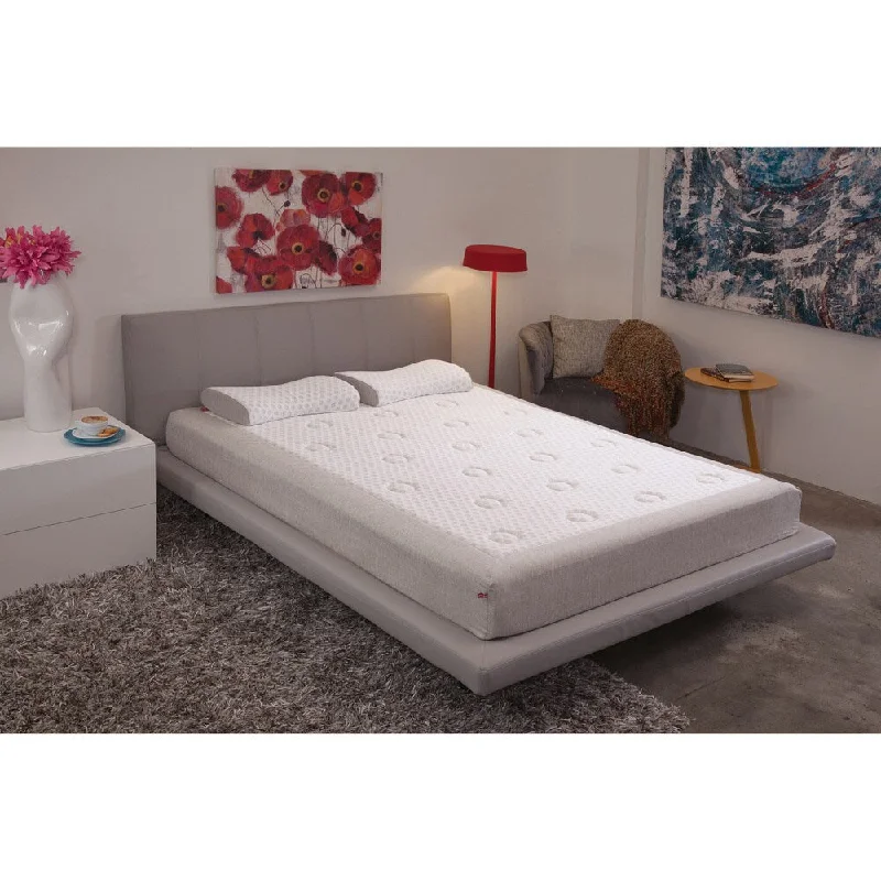 King - size mattresses for spacious master bedroomsDanican Cool Pointe 8-inch King-size Memory Foam Mattress - White