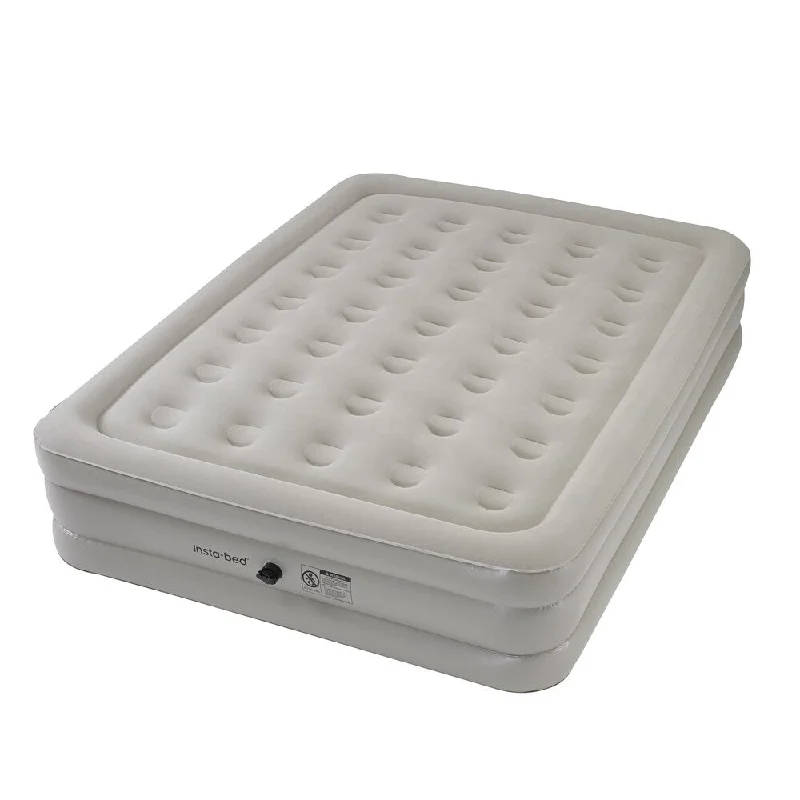 Polyester - foam mattresses for budget - friendly optionsInstabed Queen-size Airbed with External AC Pump