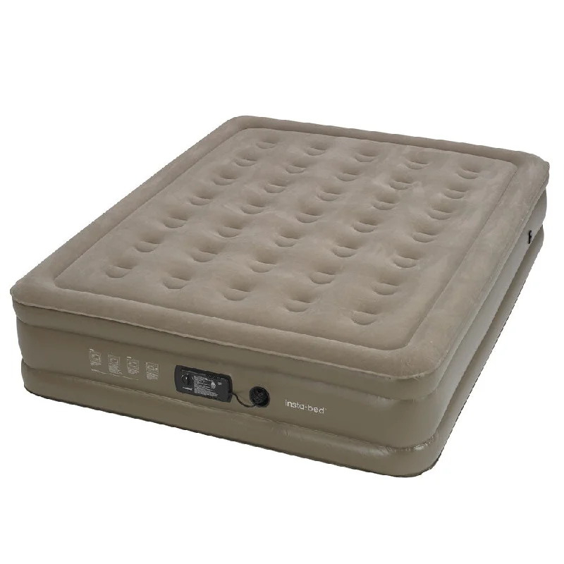 Memory foam mattresses for pressure relief and contouringInstaBed Raised Queen-size Airbed with Insta III Pump