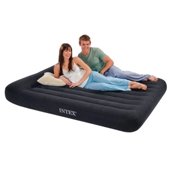 Wool - filled mattresses for natural insulation and moisture - wickingIntex Dura-Beam Air Mattress Twin Pump Included