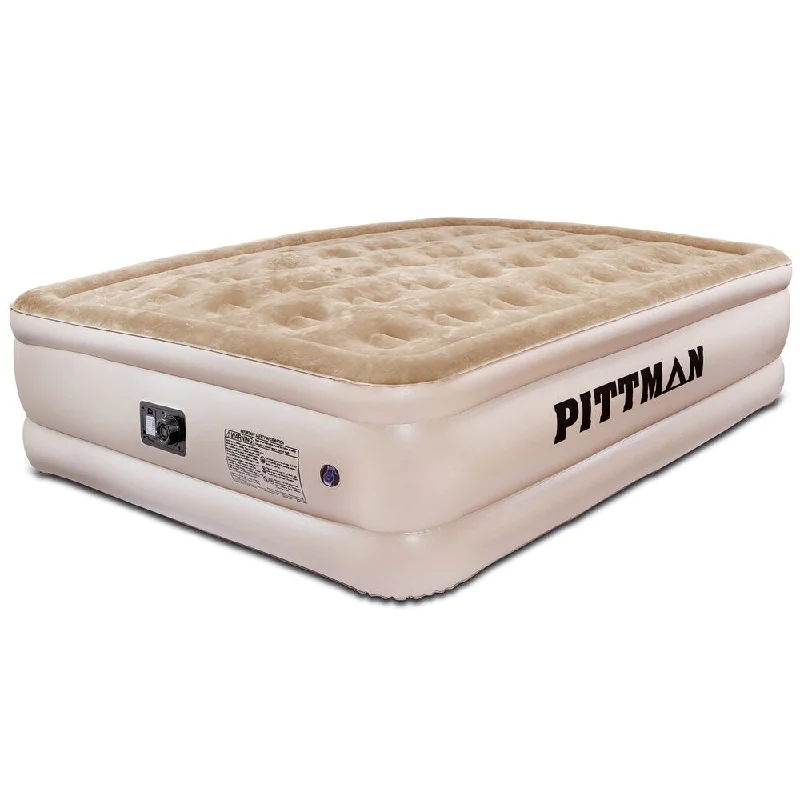 Natural latex and organic cotton blend mattressesPittman Ultra Double High Queen Air Mattress with Built-in Pump