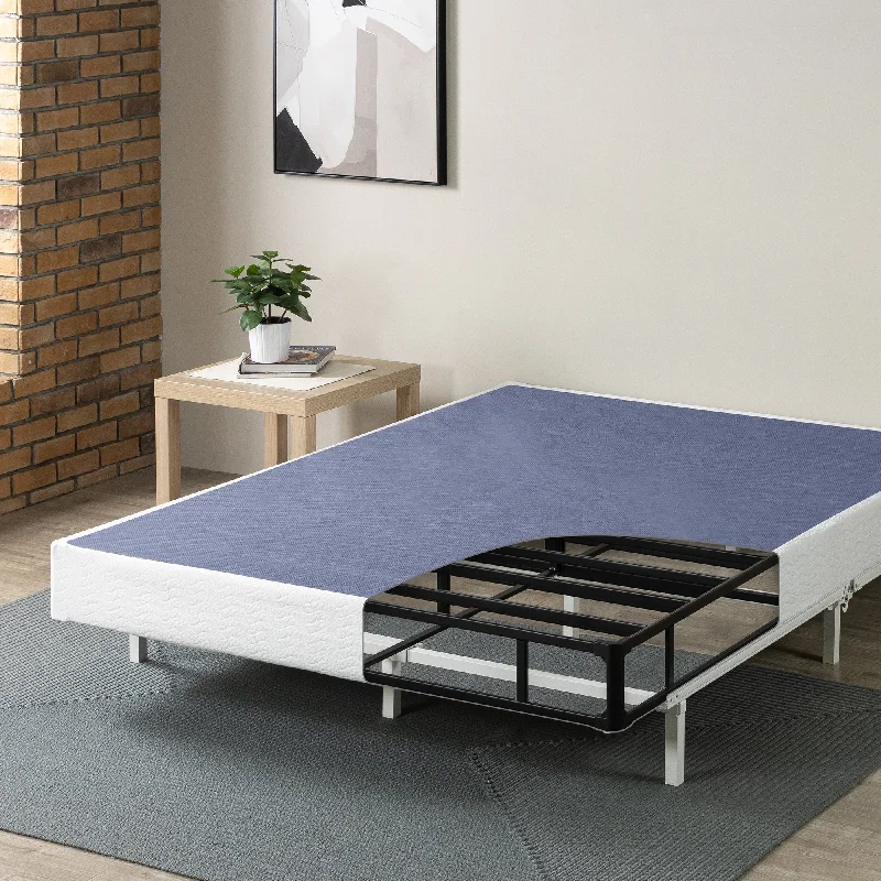 Bamboo - charcoal infused mattresses for odor absorptionPriage by ZINUS 7 Inch Metal Smart BoxSpring® with Quick Assembly