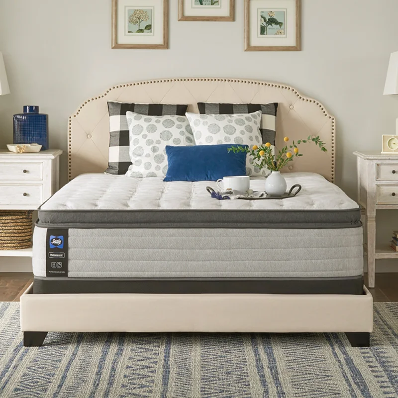 Hybrid mattresses combining foam and innerspring technologySealy Posturepedic Spring Cranberry 14-in. Soft Euro Pillow-top Mattress