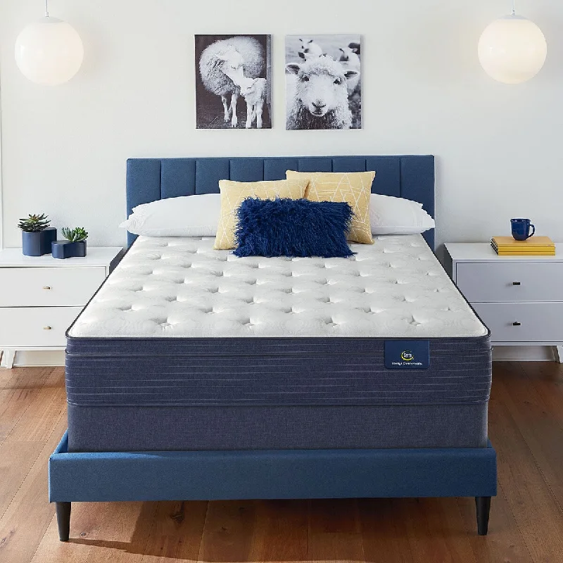 Hybrid mattresses combining foam and innerspring technologySerta Clarks Hill 11.5" Plush Euro Top Mattress