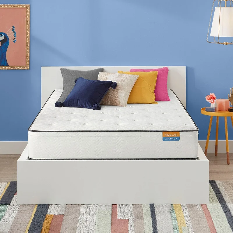 Innerspring mattresses with coil counts for supportSimmons Alexandria 11.5" Medium Euro Top Mattress