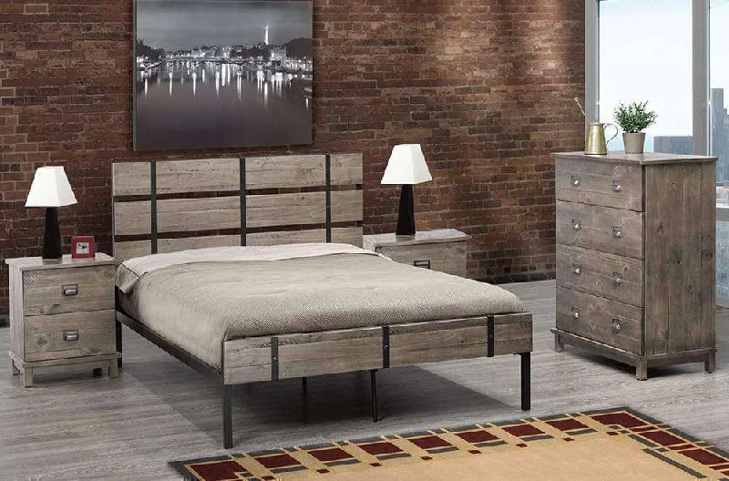 Memory foam mattresses for pressure relief and contouringSolid Wood Metal Platform Bed