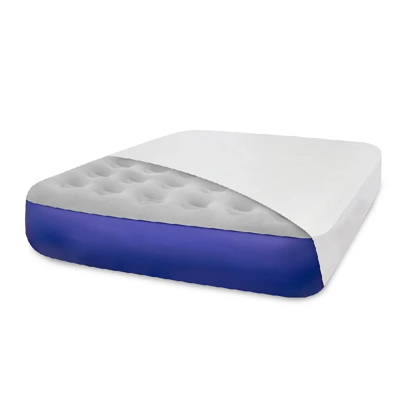 Natural latex and organic cotton blend mattressesSwissLux Classic Blue Self-inflating Queen-size Airbed