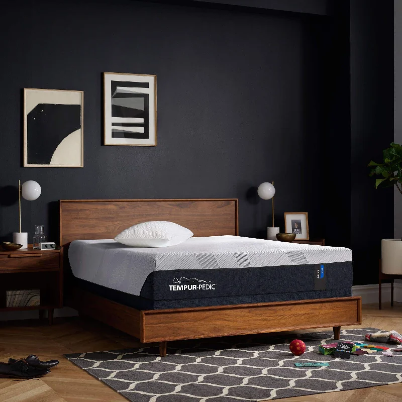 Hybrid mattresses combining foam and innerspring technologyTempur Pedic Align Blue Mattress (Soft Feel)