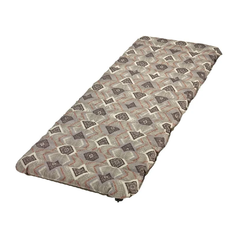 Natural latex and organic cotton blend mattressesWenzel 4-inch Single NeverFLAT Fabric Air Pad